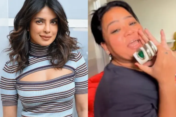 Priyanka Chopra and Bharti Singh Priyanka Chopra and Bharti Singh