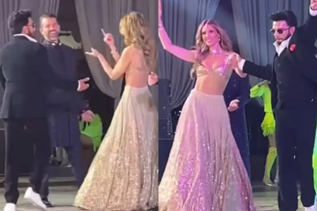 Ranveer Singh Viral Video With Donald Trump Jr And His GF