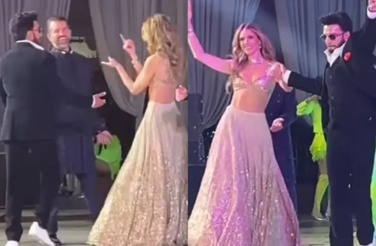 Ranveer Singh Viral Video With Donald Trump Jr And His GF