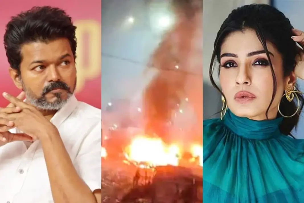 Red Fort Blast - Thalapathy Vijay, Raveena Tandon and others react