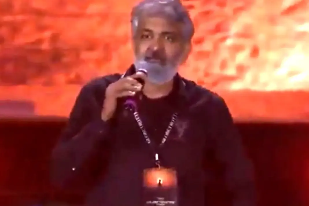 SS Rajamouli Viral Video Varanasi Event