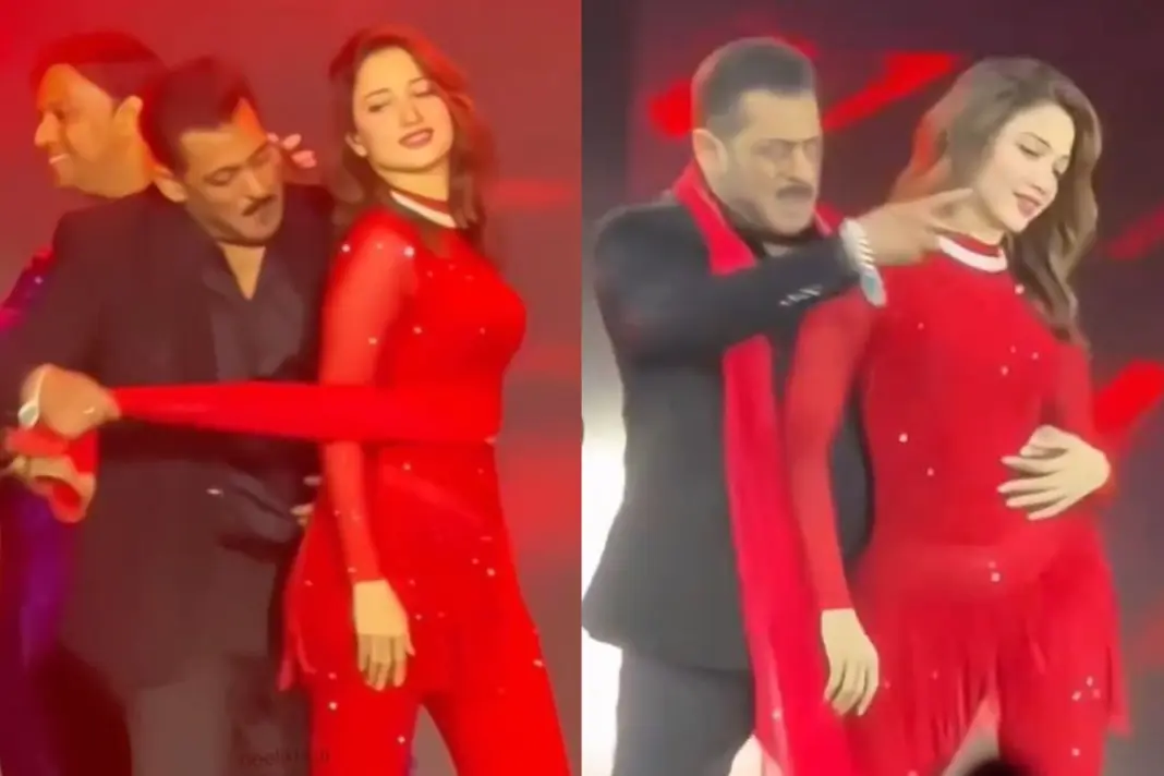 Salman Khan Romances Tamannaah Bhatia Viral Video