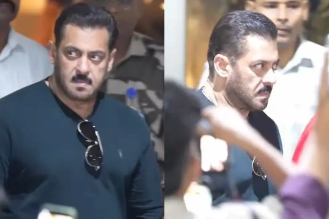 Salman Khan Viral Video Angry Look