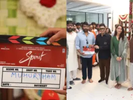 Spirit Goes on floors - Prabhas, Triptii Dimri and Sandeep Reddy Vanga