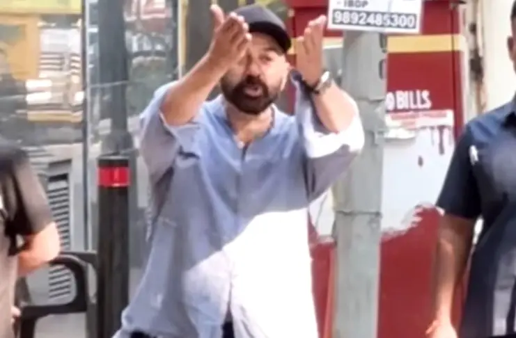 Sunny Deol Viral Video Angry At Paps