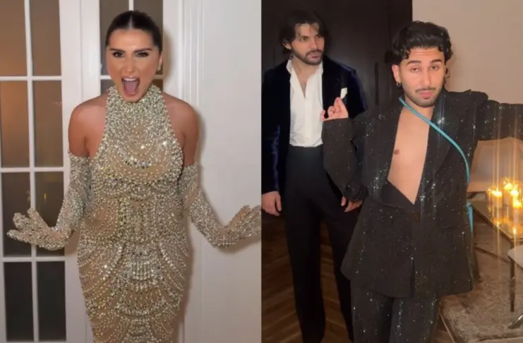 Tara Sutaria Viral Video with Orry and Veer Pahariya