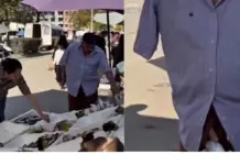 Viral Video: Unmatched Talent! Man Adopts Ninja Technique To Steal Fish From Shop, Netizen Says ’Master’s At Work,’ Watch! Viral Video