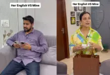 Viral Video: Wife’s English Vs Husband’s Angrezi? Netizen Says ‘Achcha Hai Main Anpadh Hu…. ‘ Viral Video