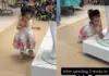 Viral Video: ‘After Spending 2 Weeks In India’ Little Cutie Touches Mannequin’s Feet, Netizen Says ‘Power Of…. ‘ Viral Video