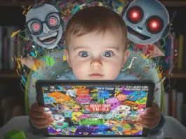 Artificial Intelligence and YouTubers feeding kids with poor content