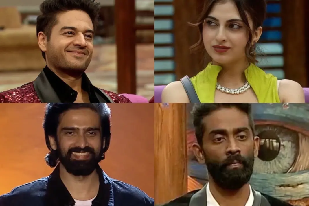 Bigg Boss 19 - Gaurav Khanna, Farhana Bhatt, Amaal Mallik and Pranit More