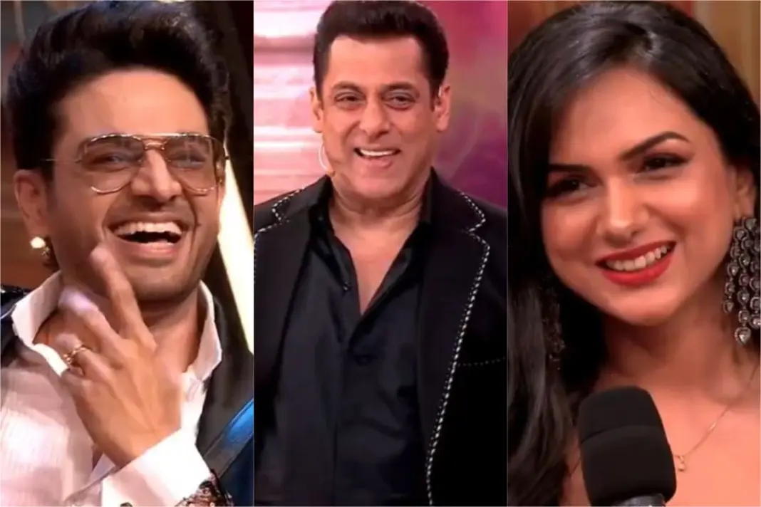 Bigg Boss 19 finale -Gaurav Khanna, Salman Khan, Akanksha Chamola