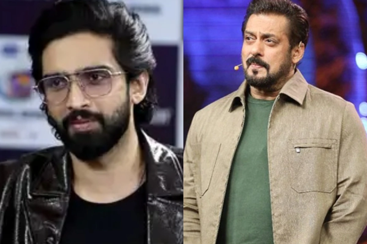 Bigg Boss 19 Amaal Mallik and Salman Khan Bigg Boss 19 Amaal Mallik and Salman Khan