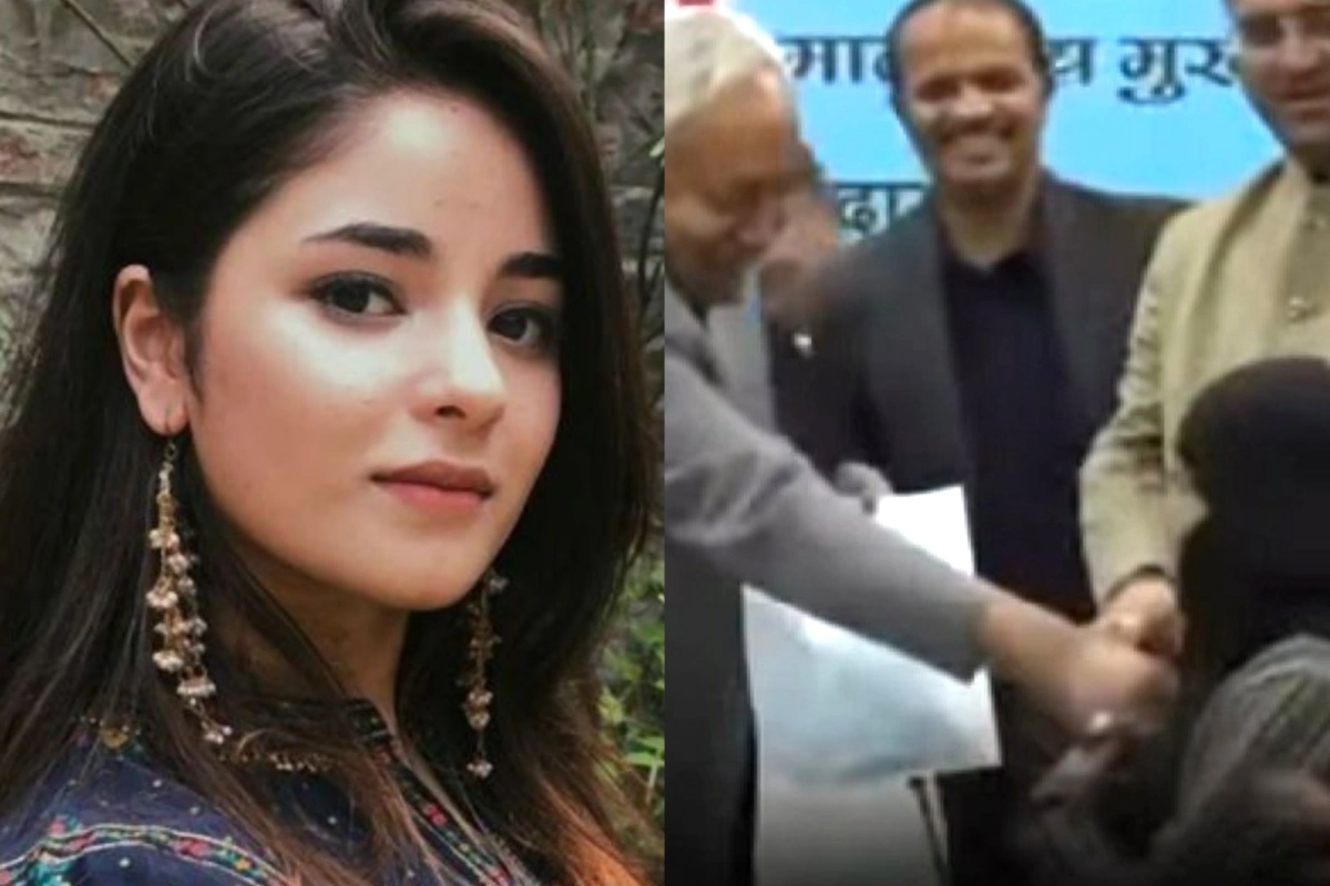 Dangal Star Zaira Wasim Slams Nitish Kumar Dangal Star Zaira Wasim Slams Nitish Kumar