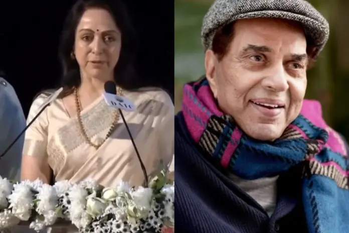 Hema MAlini Cries At Dharmendra Prayer Meet in Delhi