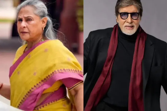Jaya Bachchan and Amitabh Bachchan