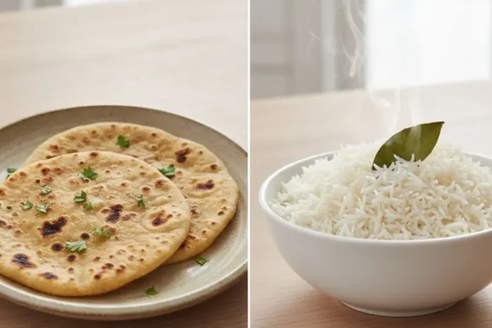 Roti Vs Rice For Dinner