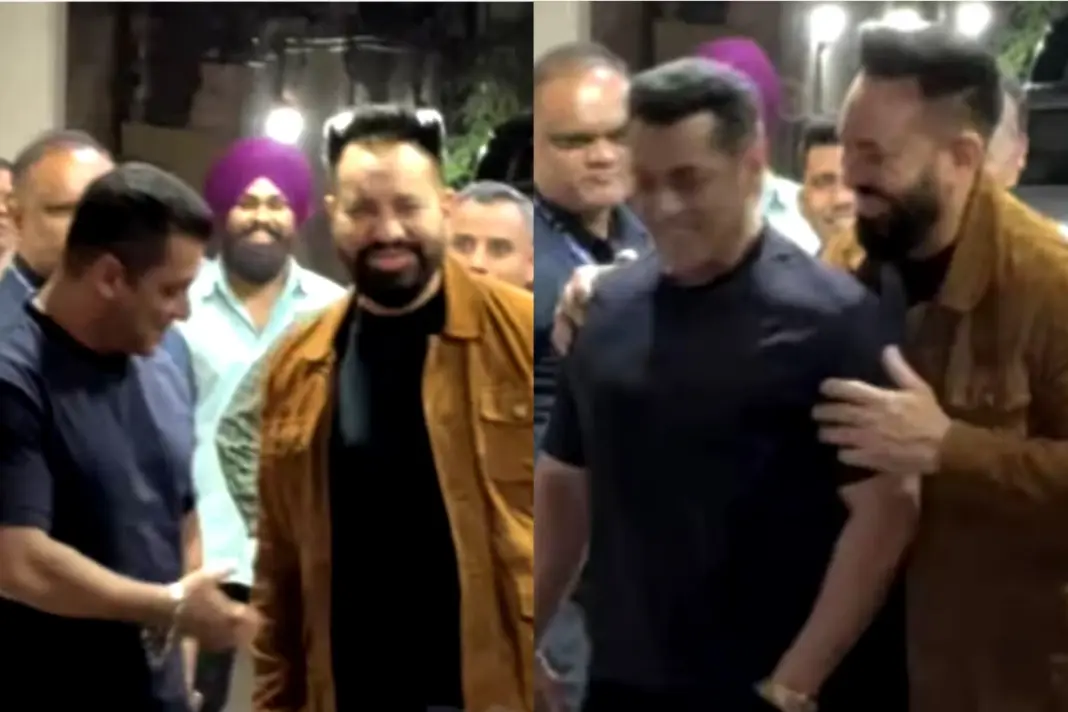 Salman Khan Viral Video Teasing Shera