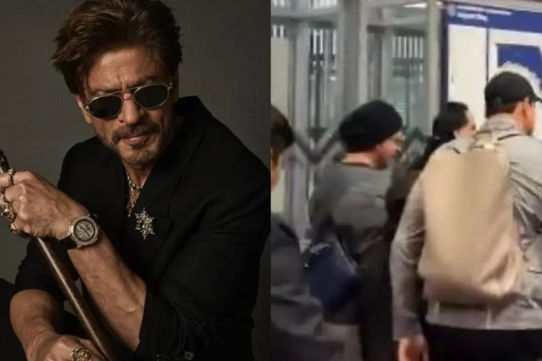 Shah Rukh Khan papped at Kolkata airport with AbRam
