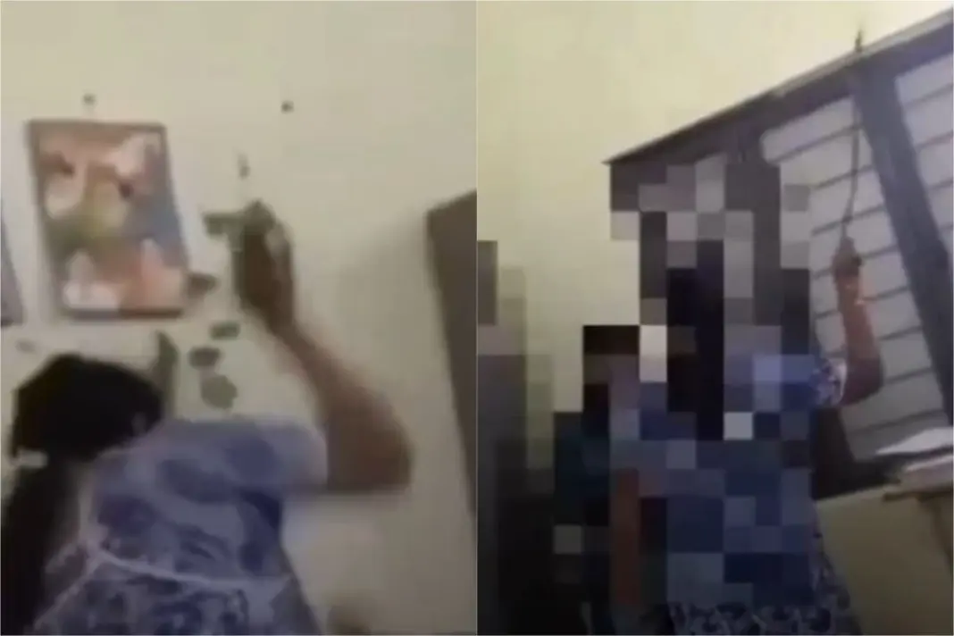 Telangana Viral Video - Hostel Warden beats student
