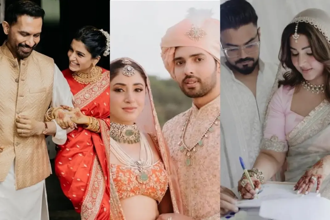 Year Ender 2025 Celebrity Weddings - Samantha Ruth Prabhu, Hina Khan and Armaan Malik
