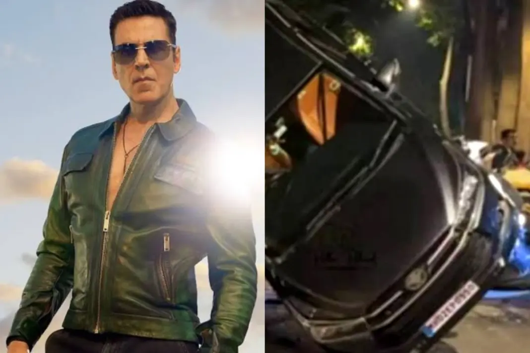 Akshay Kumar Security Vehicle Accident