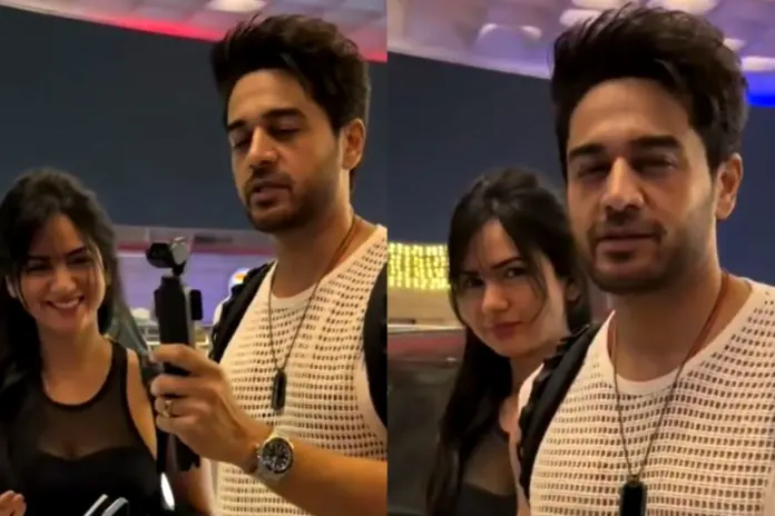 Bigg Boss 19 winner Gaurav Khanna Viral Video at airport