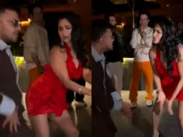 Gaurav Khanna Wife Akanksha chamola dances on Chikni Chameli