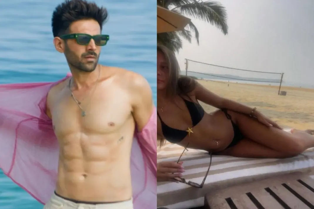 Kartik Aaryan trolled for allegedly vacationing with Karina Kubiliute