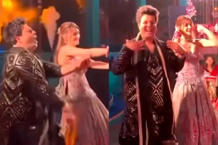 Nupur Sanon Wedding Viral Video - Kriti Sanon dasnces on Lollypop lagelu Nupur Sanon Wedding Viral Video - Kriti Sanon dasnces on Lollypop lagelu