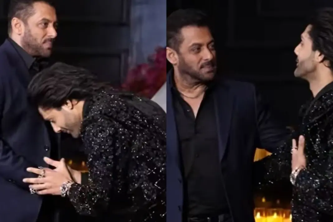 Salman Khan Viral Video from Nupur Sanon and Stebin Ben's wedding reception