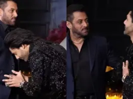 Salman Khan Viral Video from Nupur Sanon and Stebin Ben's wedding reception