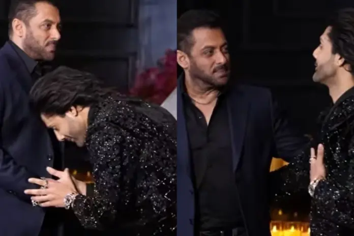 Salman Khan Viral Video from Nupur Sanon and Stebin Ben's wedding reception Salman Khan Viral Video from Nupur Sanon and Stebin Ben's wedding reception