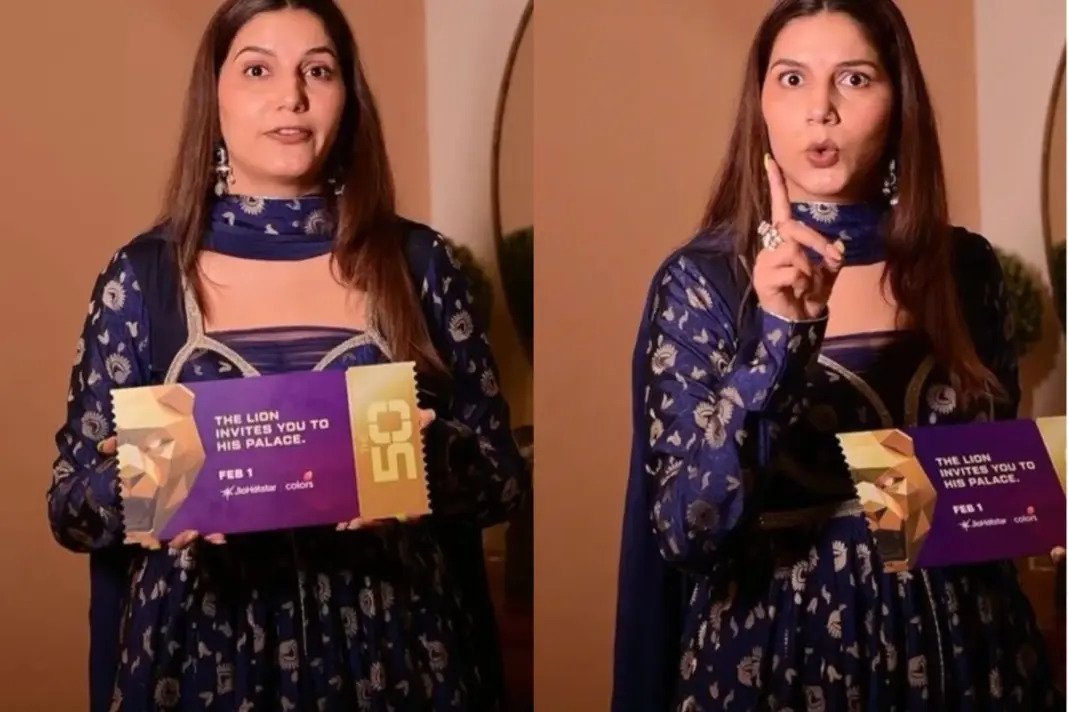 The 50 Contestants List - Sapna Choudhary Confirms Participation in viral video