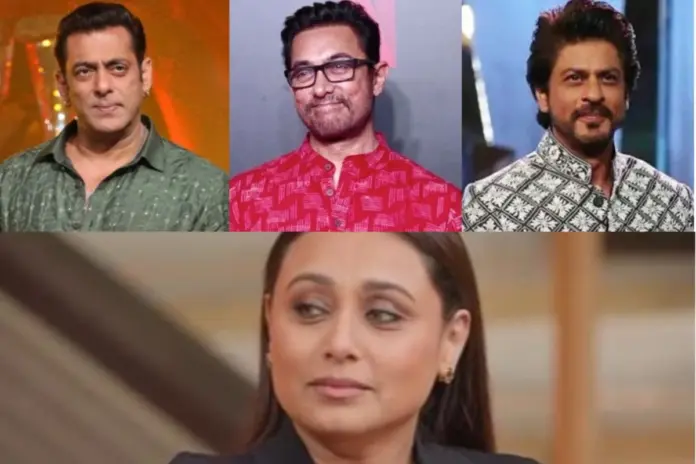 The Great Indian Kapil Show Season 4 Rani Mukerji - Salman Khan, Aamir Khan and Shah Rukh Khan The Great Indian Kapil Show Season 4 Rani Mukerji - Salman Khan, Aamir Khan and Shah Rukh Khan
