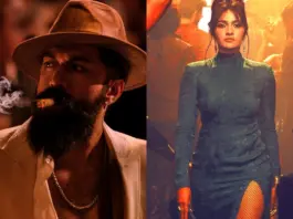 Toxic Poster - Rukmini Vasanth First look from Yash starrer