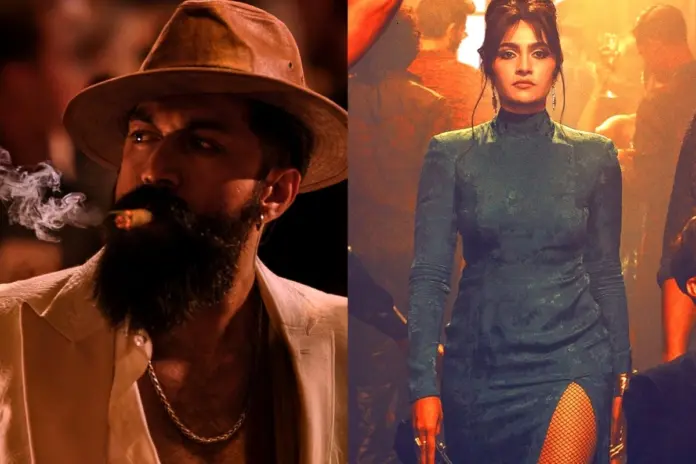 Toxic Poster - Rukmini Vasanth First look from Yash starrer