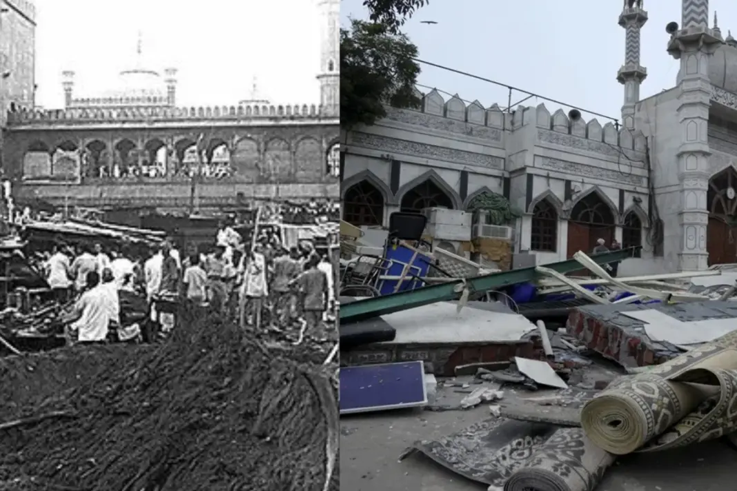 Turkman Gate Demolition Drive