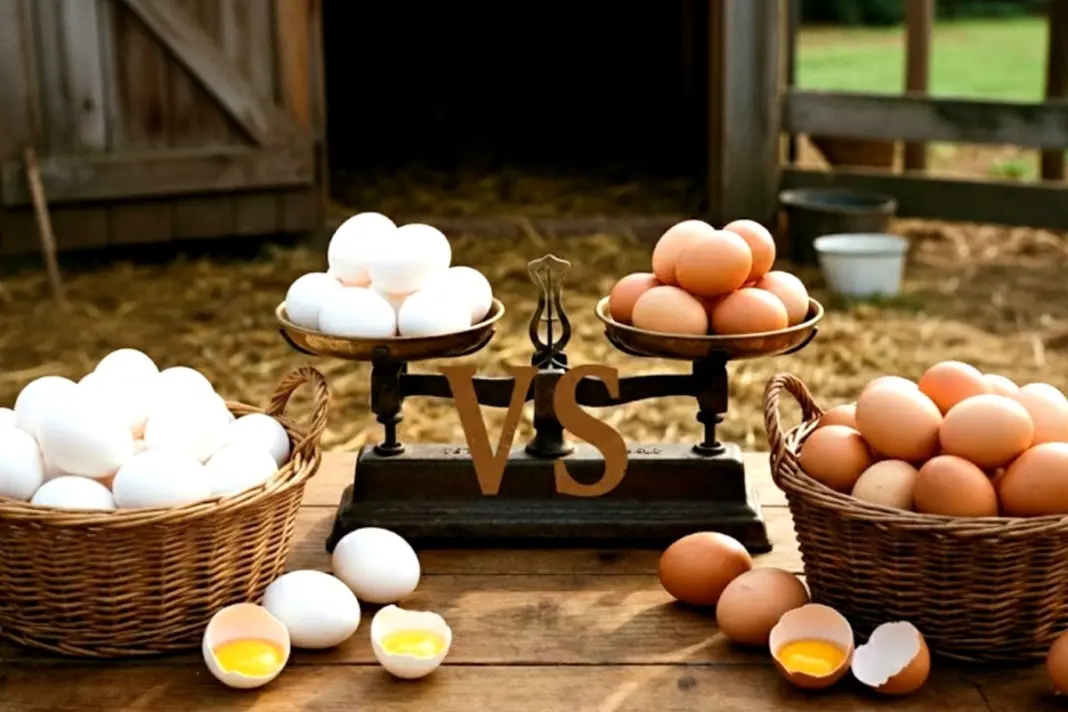 White Eggs Vs Brown Eggs - Which egg is better