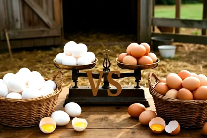 White Eggs Vs Brown Eggs - Which egg is better