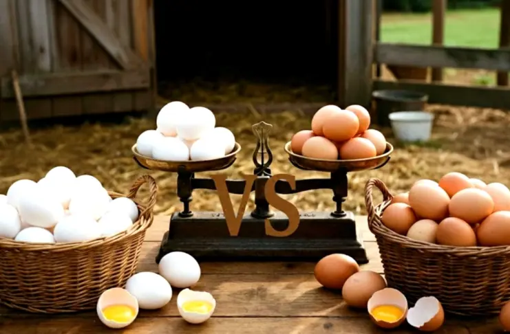 White Eggs Vs Brown Eggs - Which egg is better