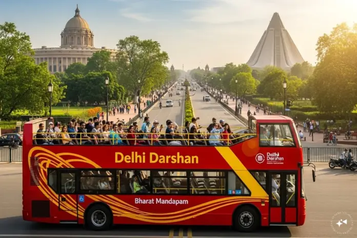 Delhi- Double- Decker- Bus