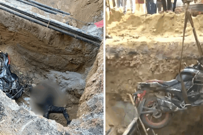 Delhi Biker Pit Death