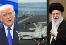 Iran US War: Donald Trump’s Military Buildup Around Tehran Signals Escalating Tensions, Ayatollah Khamenei Stares Right Back Iran -US- War