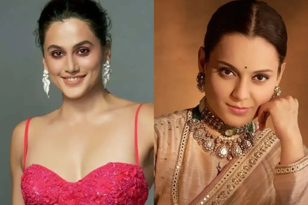 Kangana Ranaut and Taapsee Pannu