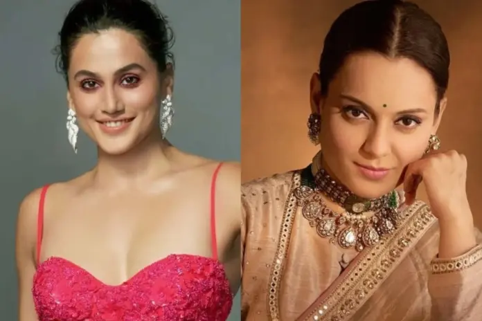 Kangana Ranaut and Taapsee Pannu