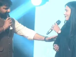 Pawan Singh Viral Video Proposing Female Host During Live Show