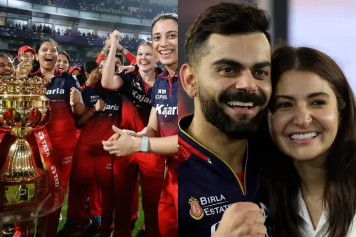 RCB WPL 2026 Win - Anushka Sharma and Virat Kohli React
