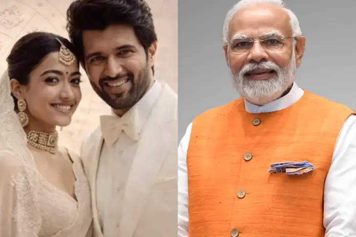Rashmika Mandanna Vijay Deverakonda Wedding - PM Modi Blesses Couple Rashmika Mandanna Vijay Deverakonda Wedding - PM Modi Blesses Couple