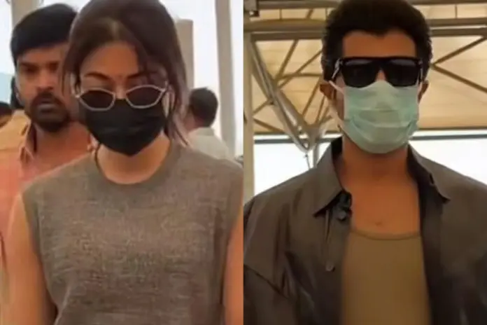 Rashmika Mandanna and Vijay Deverakonda